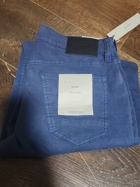 Hudson Jeans Women Blake Slim Straight Jeans in Blue